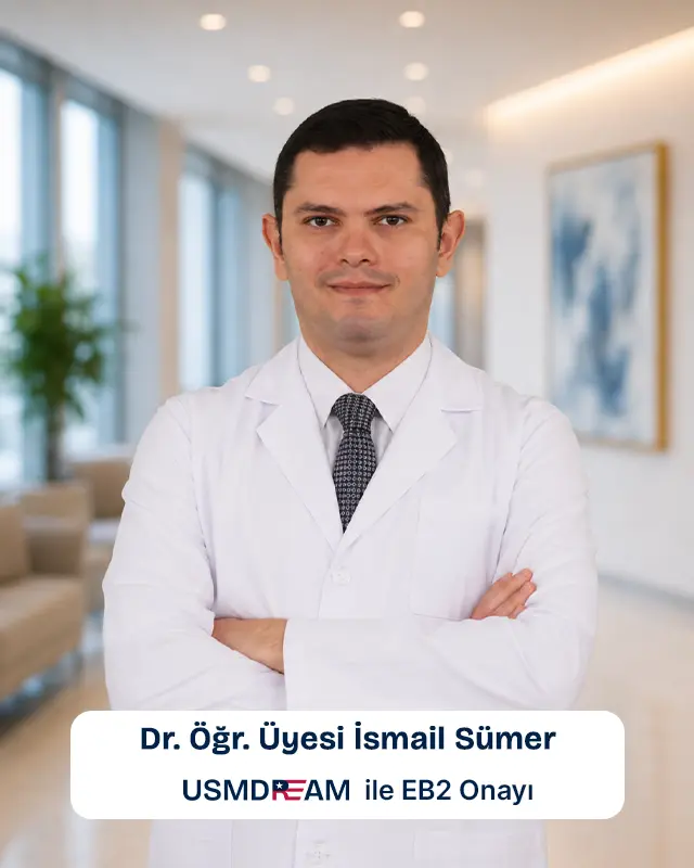 EB2 vizesi ile ABD Green Card alan Dr. Öğr. Üyesi İsmail Sümer – USMDREAM