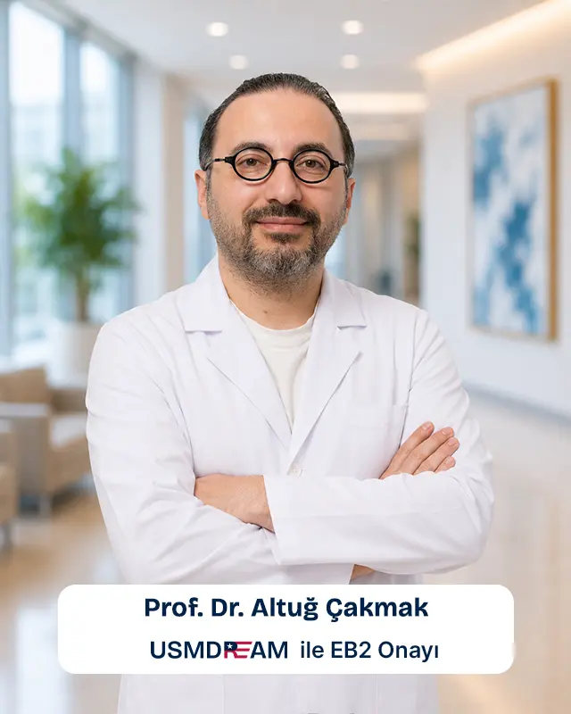 EB2 vizesi ile Green Card alan Prof. Dr. Altuğ Çakmak – USMDREAM