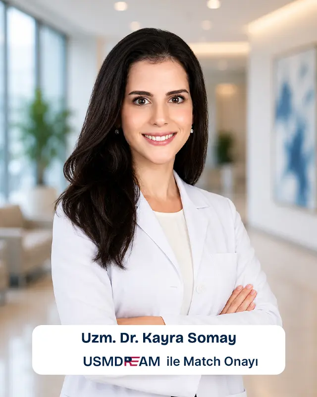 USMLE ile ABD’de match olan Uzm. Dr. Kayra Somay – USMDREAM